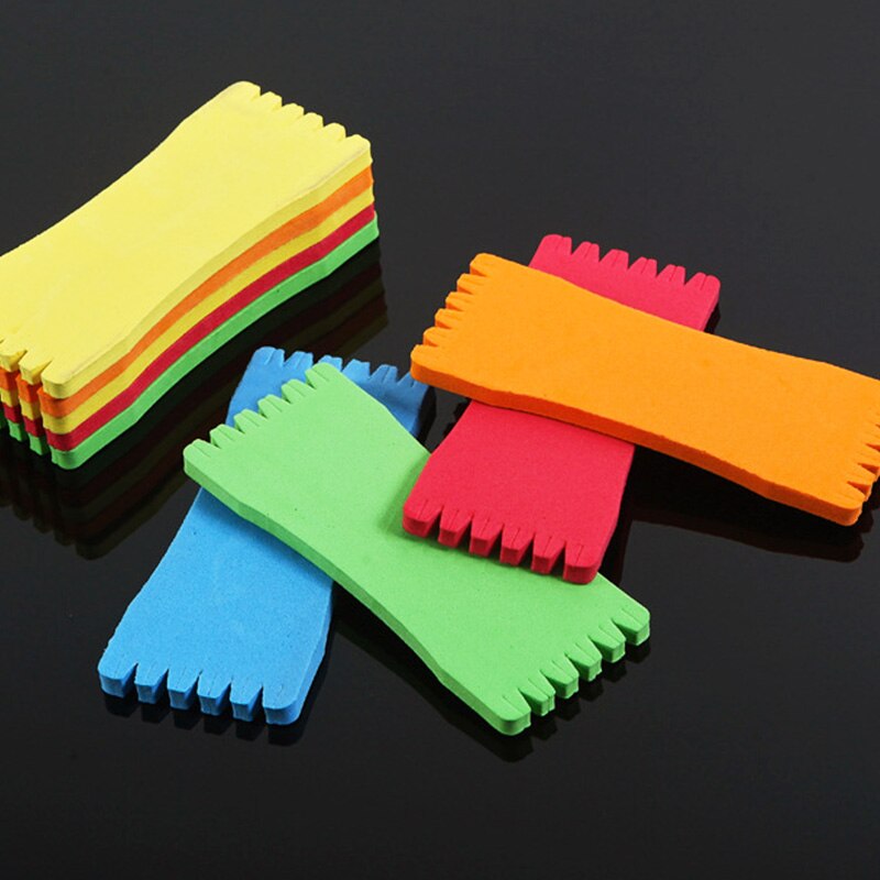 10pcs/Lot EVA Foam Fish Winding Storage Boards Line Fishing Lure Trace Wire Holders Carps Crucian Plate Hook Tackle Storage