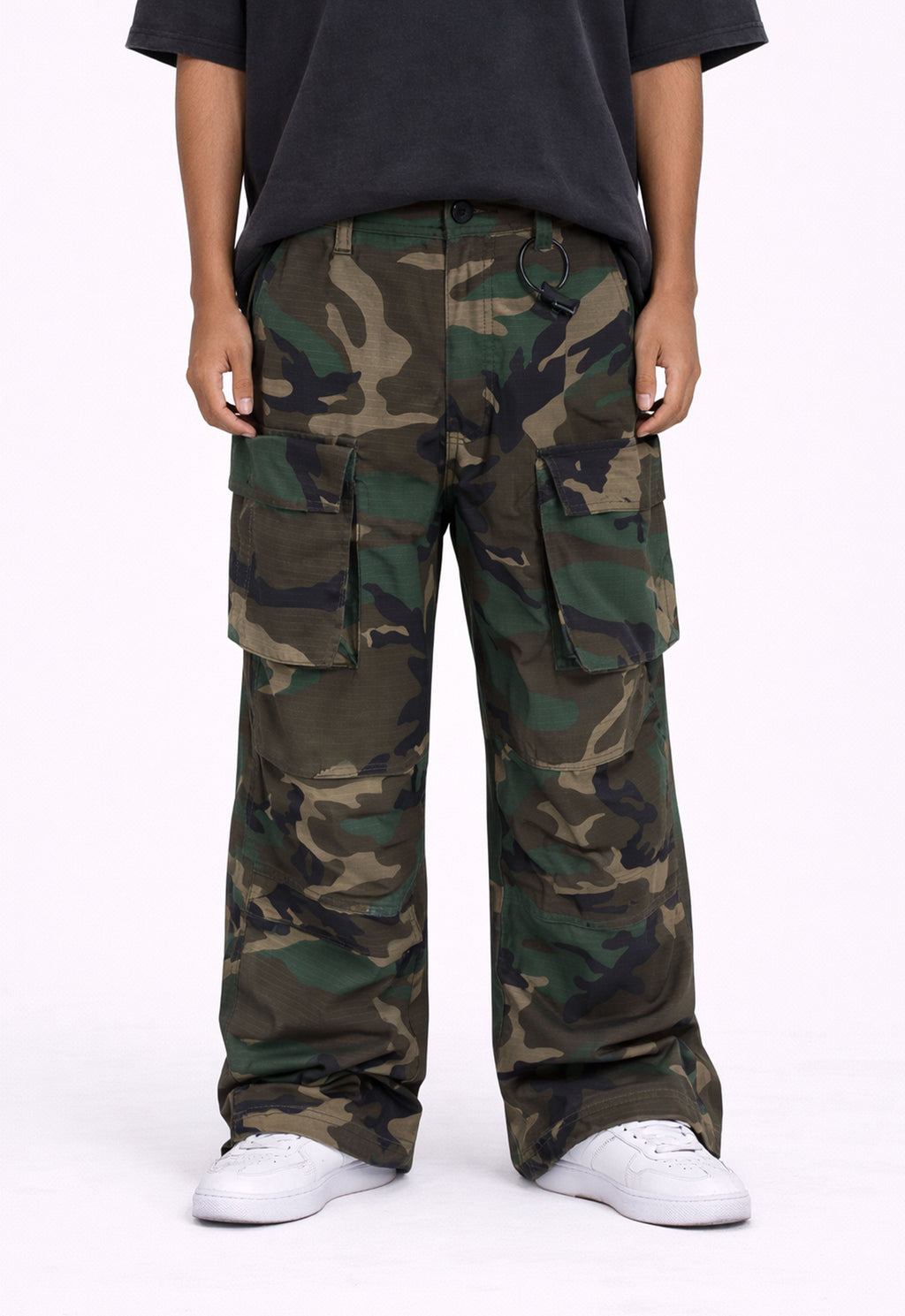 ACTIVE CAMO CARGO PANTS