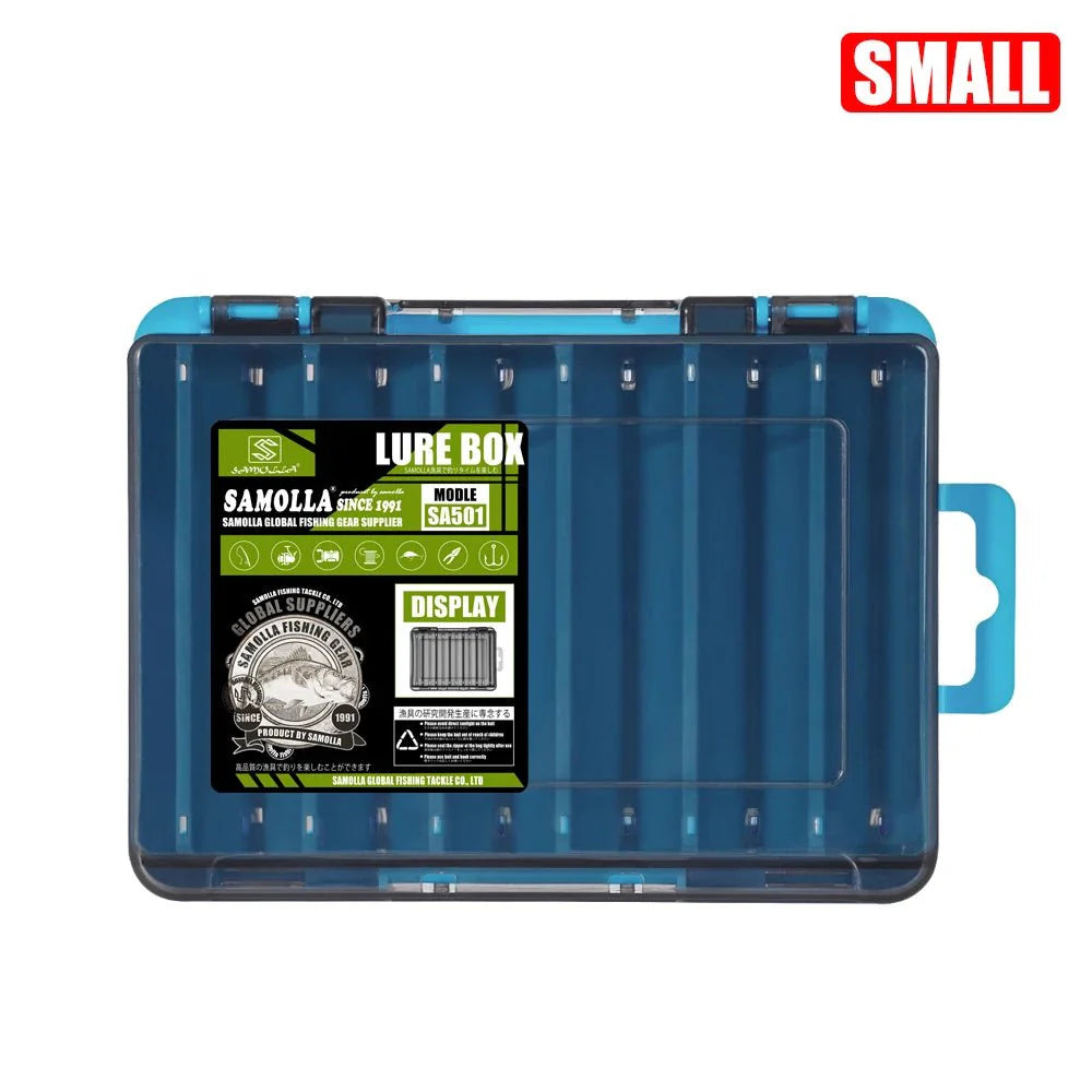 Double-Sided Fishing Tackle Box – Lightweight Lure Organizer